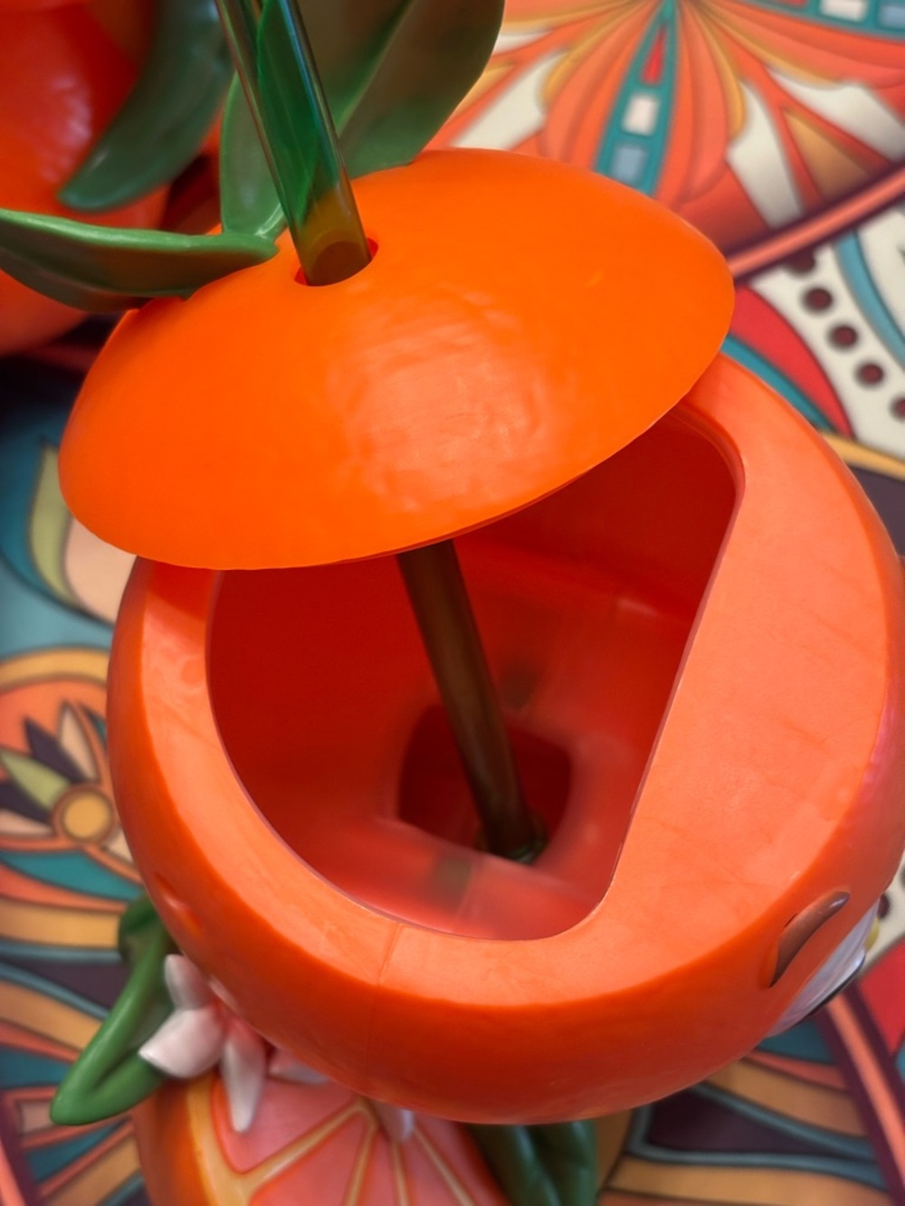 Walt Disney World Orange Bird Sipper with straw - Picture 4 of 4